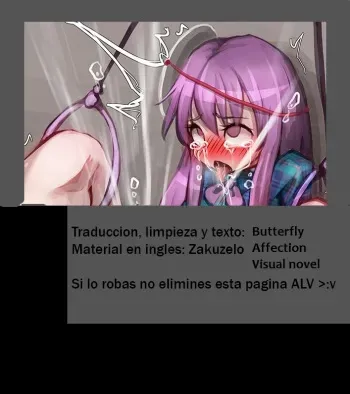 [Ray-Kbys] Kokoro-chan no Muhyoujou o Zenryoku de Kuzusu Kokoromi (Touhou Project) [Spanish] manga cover