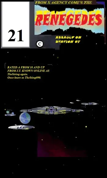 RENEGADES Assault on Station 07 Book Five. manga cover
