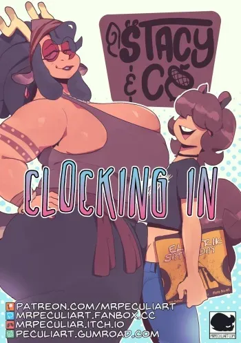 Stacy and company - Clocking In (spanish) manga cover