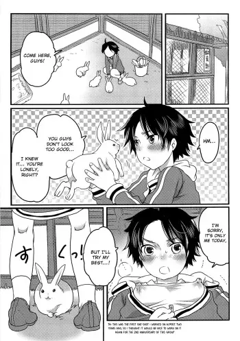 [Inochi Wazuka] Ore to Aitsu to Usagigoya (Otokonoko Heaven Vol. 03) [English] [Otokonoko Scans] manga cover