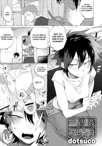 Isshuukan Friends manga cover