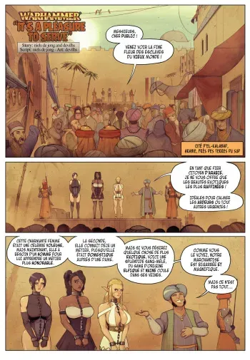 [DevilHS] Warhammer - It's a Pleasure to Serve [French] [Leroux00] manga cover