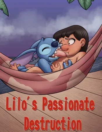 (andyaoa) Lilo's passionate destruction (Lilo and Stich) manga cover