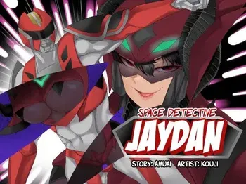 [Amuai Okashi Seisakusho (Amuai, Kouji)] Uchuu Keiji Jaydan Inkai no Chousen | Detective espacial Jaydan [Spanish] [TF Scans] manga cover
