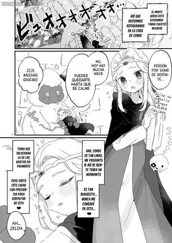 [Kanroame] Hebra Yama Wa Kyou Mo Yuki／Chiekari Eichihon - Hoy también está nevando en el monte Hebra／Un libro de ingenio y sabiduría (The Legend of Zelda׃ Echoes of Wisdom) [Español] [Traducciones necesarias] manga cover