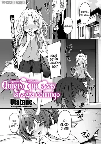 [Utatane] Sunao na Kimi ga Hoshii - Quiero que seas sincera conmigo (COMIC Megastore Vol. 16) [Español] [Traducciones necesarias] manga cover