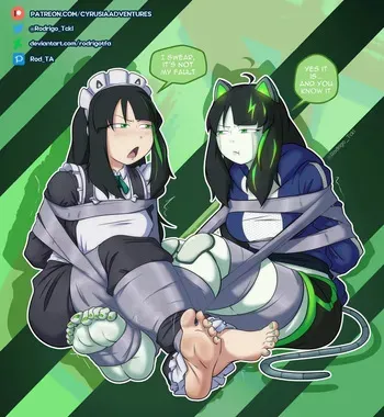 [rodrigotfa] 5. Bonus Set / 27. Bonus set - OC MaidYuu and CyberYuu manga cover