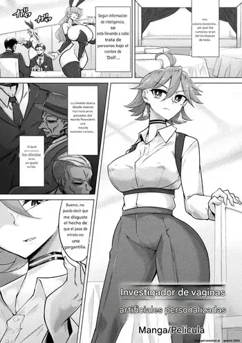 (Pandain) Custom Onahole Investigator Español manga cover