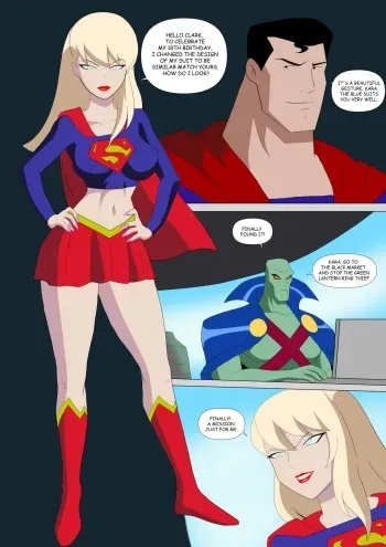 (Zetarok) Supergirl X Wonder Woman manga cover
