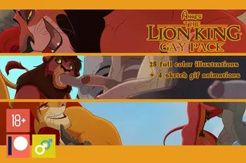 [Anhes/Chicobo] The Lion King manga cover