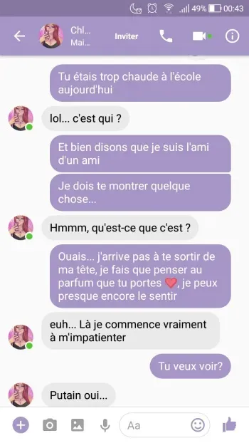 Melkormancin - Chat with Chloe Phone chat & BD full color [French] manga cover
