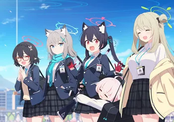 [Blue Archive] Main Story HD CG /【碧蓝档案】主线剧情 高清版CG manga cover