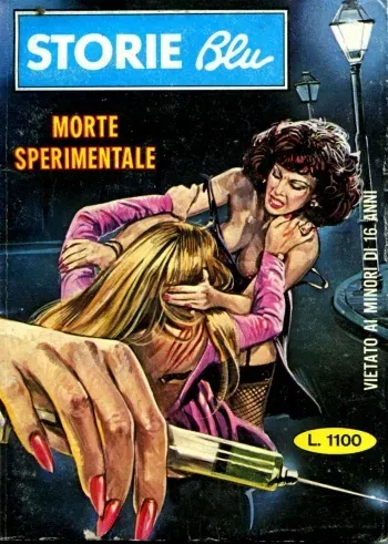 [Luciano Milano] Storie Blu #33 - Morte Sperimentale (Experimental Death) (ENG) [Akujo] manga cover