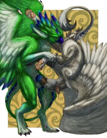 Birds and gryphons manga cover