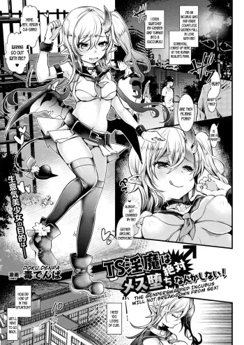 TS Inma wa Zettai Mesu Ochi nanka Shinai! | The Genderswapped Incubus Will Not Break Down From Sex! manga cover