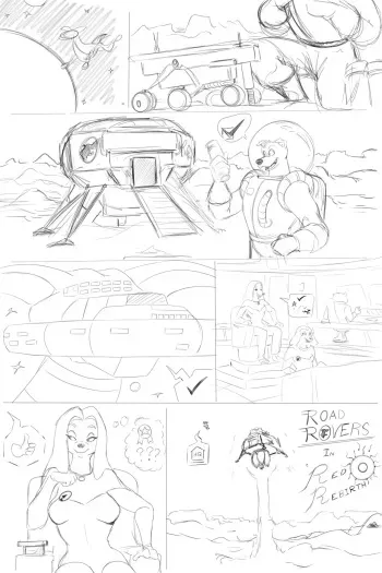 [RaccoonShinobi] Road Rovers - Red Rebirth (Completed) manga cover