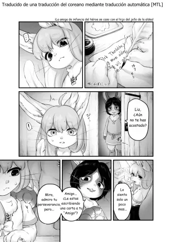 [Ano Sakusha no Kemo Ero Manga ga Yomitai Project (Bubonic)] Yuusha no Osananajimi wa, Sonchou no Musuko to Musubarete Shimatta! (Ano Sakusha no Kemo Ero Manga ga Yomitai Project Tokubetsu Hen Vol. 01) [Español] [Pal-Perro] [MTL] [Digital] manga cover