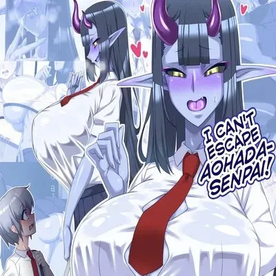 I Can't Escape Aohada-Senpai! [Original] manga cover