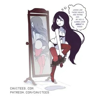 [cavitees] Adventure Time - Marceline´s Ass Expansion manga cover