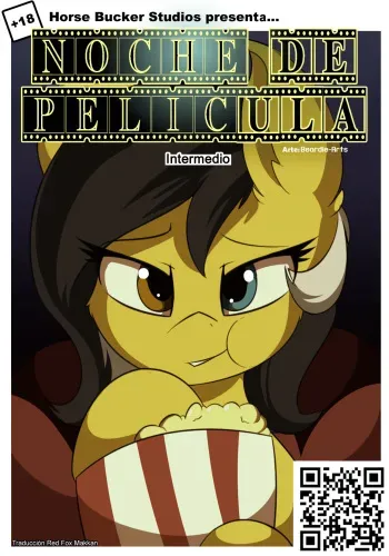 [Beardie-Arts] Noche de Pelicula (My Little Pony Friendship Is Magic)[Spanish][Red Fox Makkan] manga cover