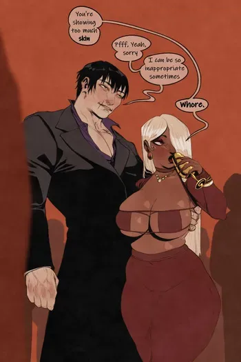 [MelyKeyB] Toji x Valentine Bonheur (Jujutsu Kaisen, Cinnabus OC) manga cover