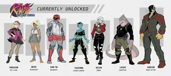 [Spicymancer / various] Rumble After Dark (fighting game OCs) manga cover