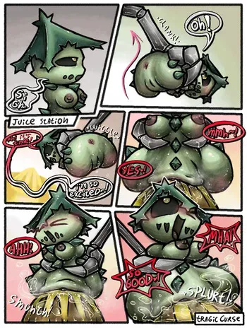 [Tragiccurse + ScrambledEve] Cactus Juice Harvest + Maractus Onahole Cactus Juice Station manga cover