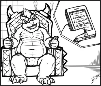 [Zestibone] The Koopa King's Boredom manga cover