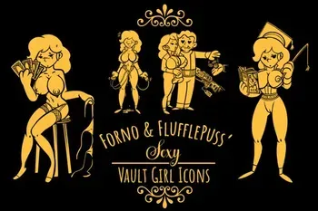 Sexy Vault Girl Interface (Fallout) | Forno manga cover