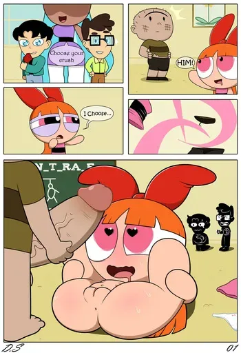 [delta0shadow] Blossom Crush (Powerpuff Girls) manga cover