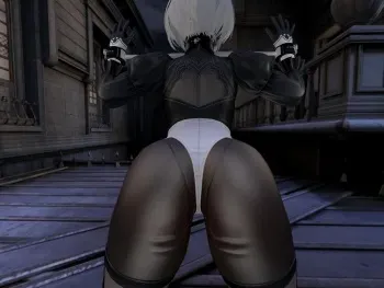 [NaoMoto] NieR:Automata totally enclosed bondage part A manga cover