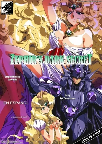 [Aya Yanagisawa] El oscuro secreto de Zephir (Magic Knight Rayearth) (Spanish) manga cover