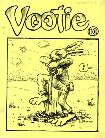 [Tom Foster & Ken Fletcher] Vootie Vol. 10 Publisher Proof Edition manga cover