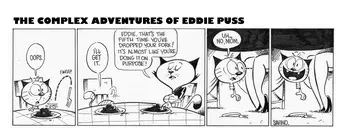 [Chris Savino, Grose & Unbakable] The Complex Adventures of Eddie Puss (Ongoing) manga cover
