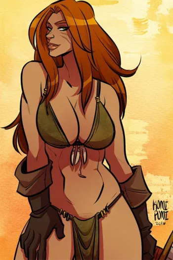 Rowena the barbarian [O-S](french) manga cover