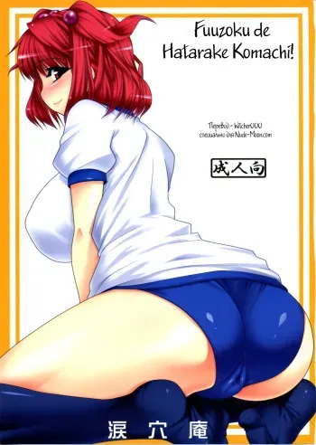 (Reitaisai 6) [Ruiketsuan (Namidame)] Fuuzoku de Hatarake Komachi! (Touhou Project) [Russian] [Witcher000] manga cover