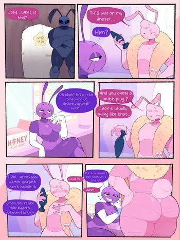 [DoziGhost] Comic Collab w/ HoneyPlayBox manga cover