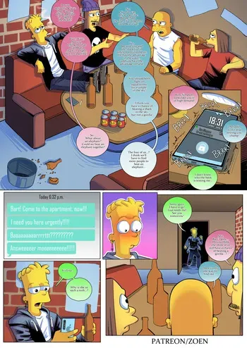 The Simpsons - Chat With Lisa (MiniComic) By:Zoen manga cover
