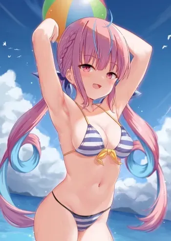 [Milkshake] Mizugi Aqua-chan (Minato Aqua) manga cover