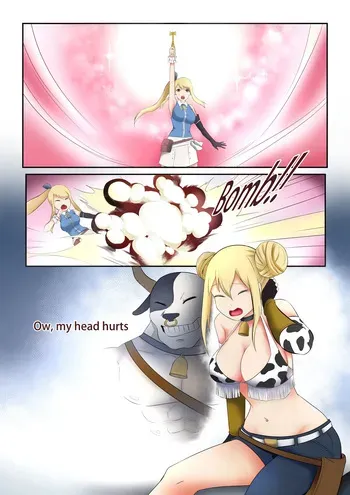 [TSFSingularity (RSin92)] Lucy get's her body switched with Taurus! (Fairy Tail) manga cover