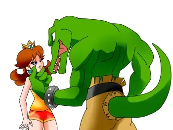 Artist (Yu Scale) Daisy Picking [Super Mario Brothers|Donkey Kong Country] manga cover