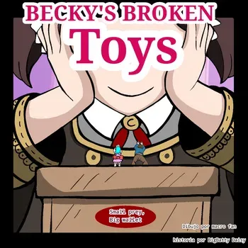 Becky's broken toys (English) manga cover