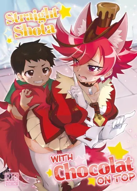 Straight Shota with Chocolat on Top manga cover