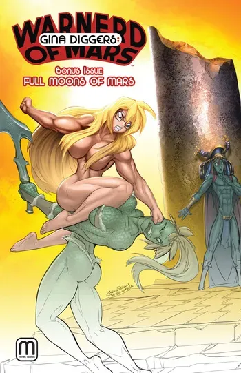 [Fred Perry] Gina Diggers: Warnerd of Mars - Bonus Issue Full Moons of Mars manga cover