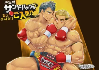[Dokudenpa Jushintei (Kobucha)] Sandbag wa Go Nyuuyou!? | 샌드백 필요하세요!? [Korean] [Digital] manga cover