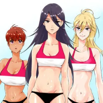Beach Volleyball Girls Ch.1-5 manga cover