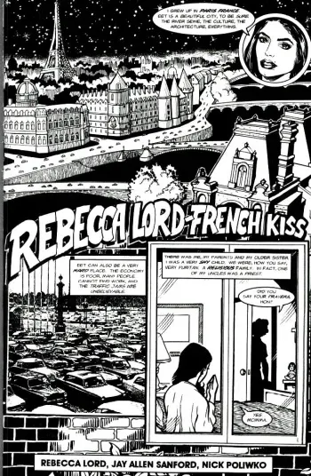 [Nick Poliwko] Rebecca Lord - French Kiss manga cover