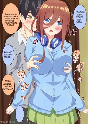(ayannon) Nuestro ansiado, tiempo a solas. (Go-Tōbun no Hanayome) manga cover