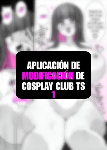 Cosplay Club TS Modification App 1 manga cover