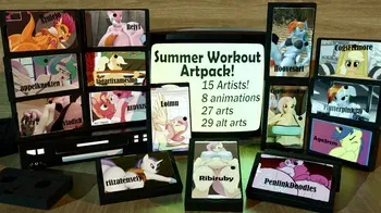 [Various] Summer Workout Artpack manga cover